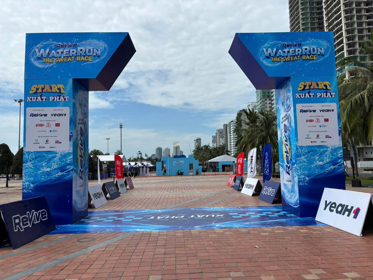 VOV Media và dấu ấn tại Revive WATER RUN THE SWEAT RACE