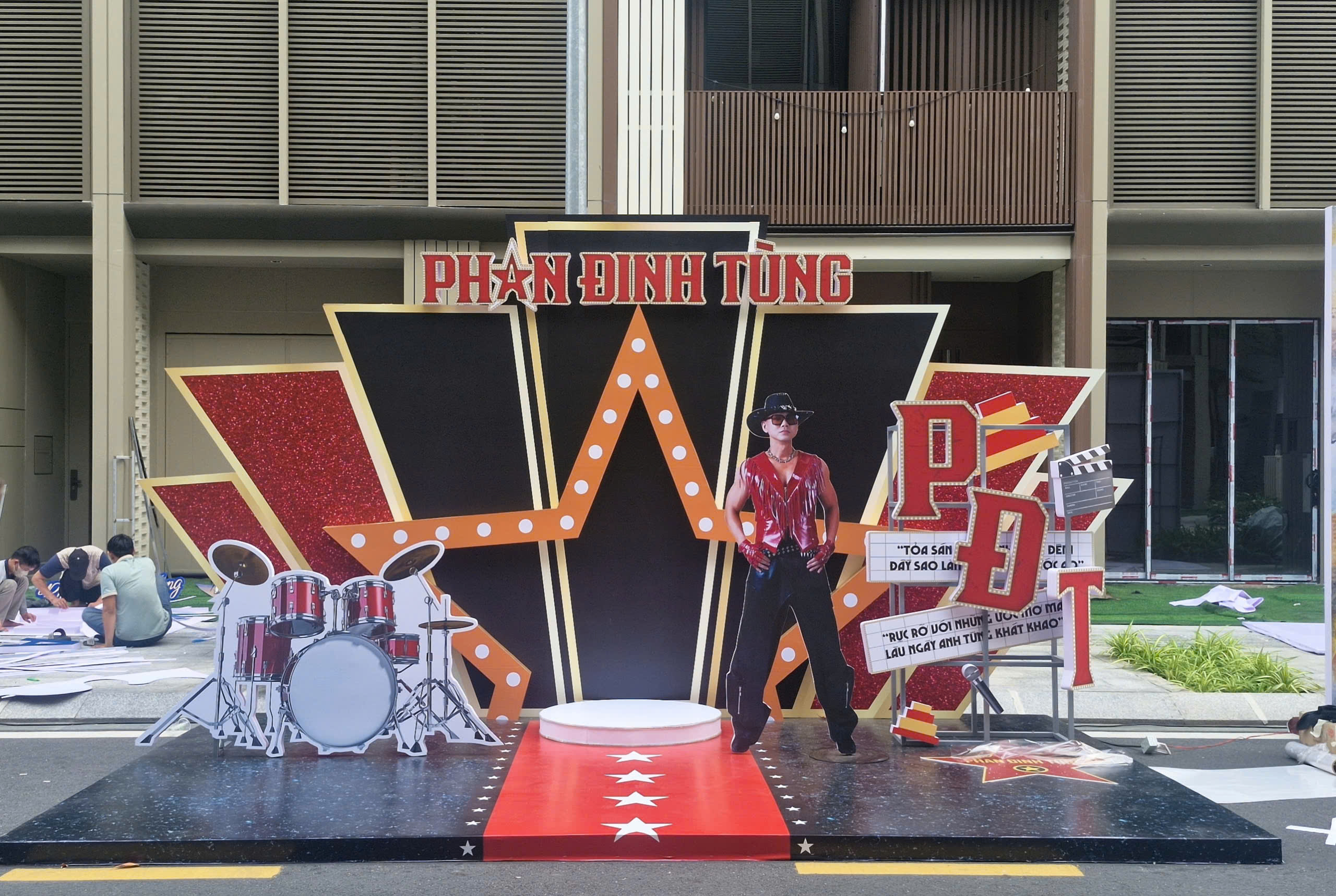 photobooth các nghệ sĩ nổi tiếng VOV Media