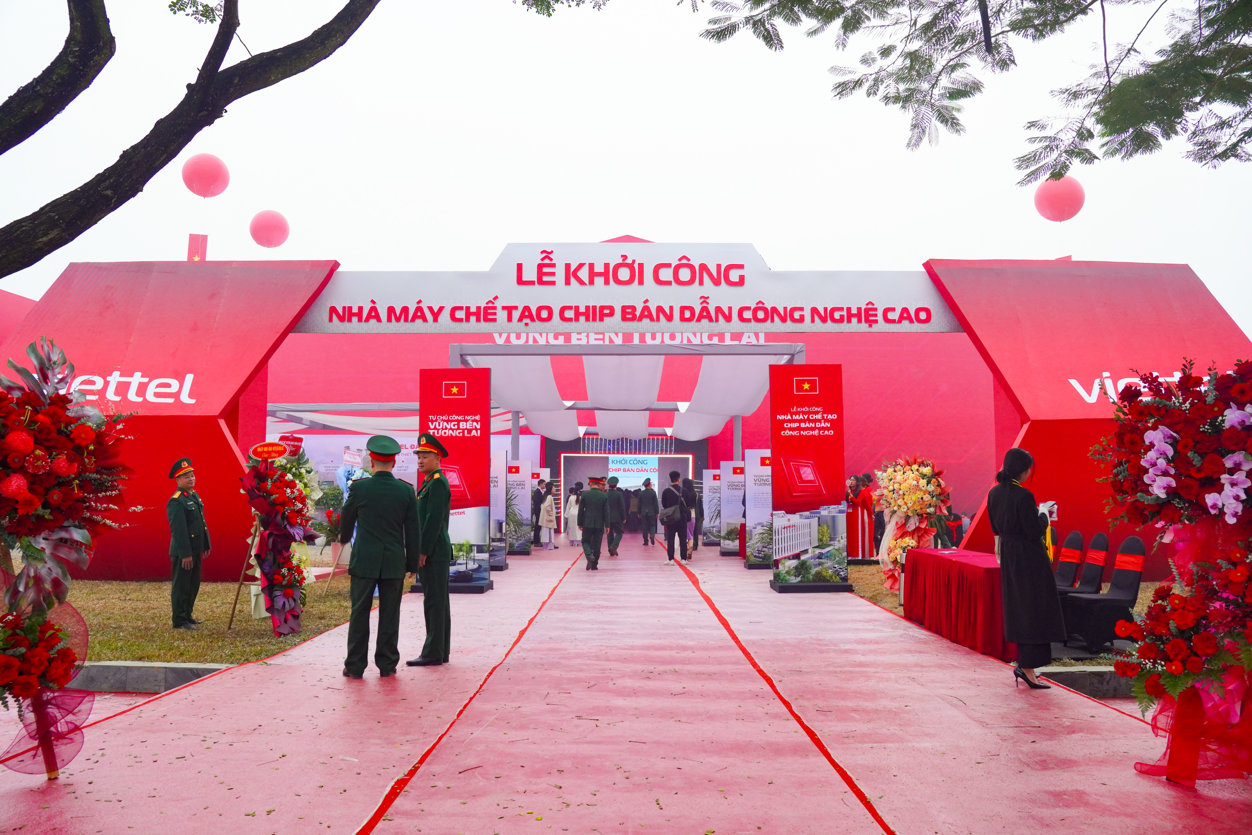 Lễ Khởi Công Nhà Máy Chip Bán Dẫn Viettel